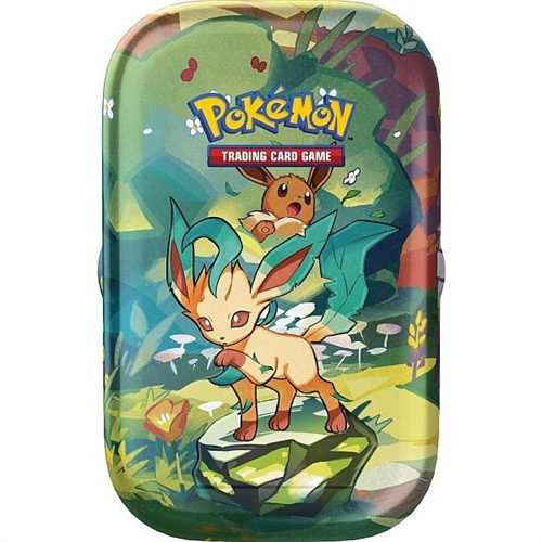 Prismatic Evolutions - Mini Tin - Leafeon - Pokemon TCG 